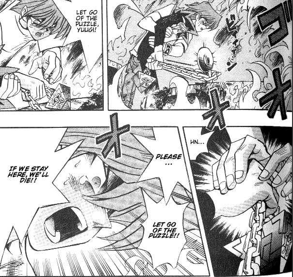 EVEN UNCONSCIOUS HE WON'T LET GO OF THE PUZZLE I MEAN 