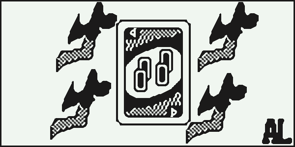 AngelsWhatever's tweet photo. New Pixel Art !!! 

Is a JoJo Reference?!?!?, Plus 4 is the biggest headache when you play UNO, The Secret Weapon  👏

Today's topic: #SecretWeapon| From: 
@Pixel_Dailies

#pixelart #ドット絵 #aseprite #pixel_dailies 
@Pixel_Dailies https://t.co/U6cvAhbhEz