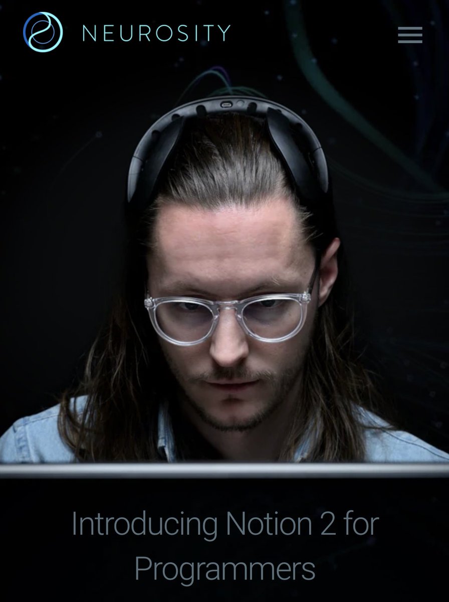 Dilmerv's tweet image. I really want to get back to JavaScript and C++ which is one of the reasons I pre-ordered .@neurosity 😍 plus wanting to use it with #Unity3d &amp;amp; machine learning.

I am excited to do experiments so as soon as I get it you will see many tutorials about it ! #BrainFlow here I come !