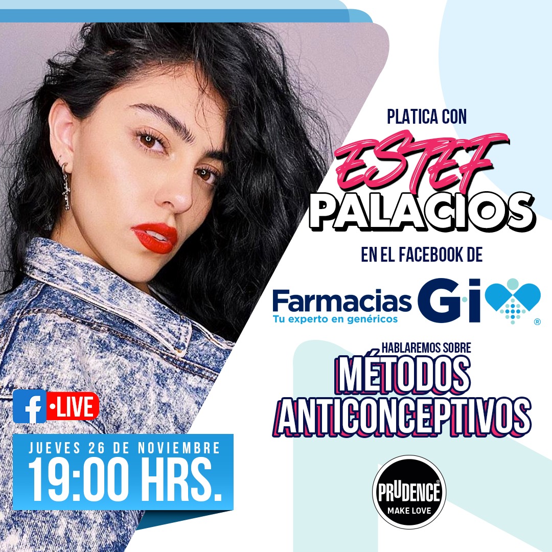 PrudenceMexico's tweet photo. ¡GÁNATE UN KIT PRUDENCE!
Si quieres ganarte un #KitPrudence, retuitea esta publicación y ve la transmisión en vivo de Prudence y @estefpalaciosm en el Facebook de @_FarmaciasGI hoy a las 19:00 hrs.; hablaremos sobre métodos anticonceptivos. https://t.co/wpFtmHLFHd
