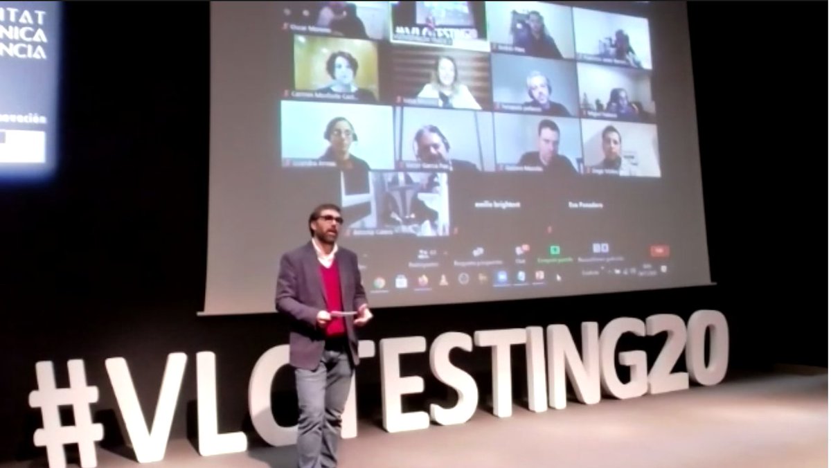 SanchisFederico's tweet image. Y llegó el cierre de la 10ª edición #VLCTESTING20, con saludos para la comunidad #tester en muchos paises. 

¡Nos vemos en #VLCTESTING21!

@ITI_TIC #CodeON #software #calidad #testing