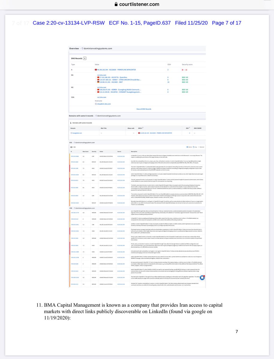 Michigan Filing: Exhibit 105  https://www.courtlistener.com/recap/gov.uscourts.mied.350905/gov.uscourts.mied.350905.1.15.pdf