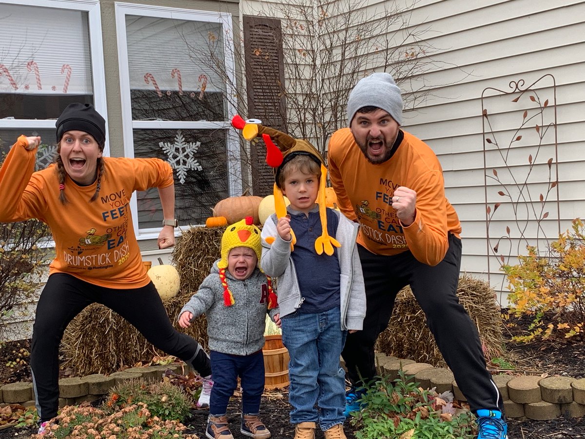 NKHarden's tweet photo. Completed our virtual Drumstick Dash this morning. @kaylanr2000 #VirtualDrumstickDash https://t.co/2tvuoSU6KH
