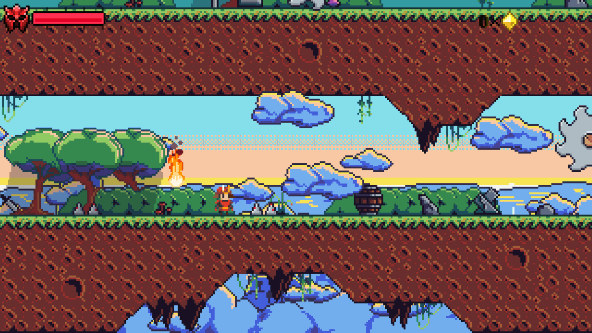 apo5to1's tweet photo. #WIP Modernization of Level 1-2 is complete!!! 😈🎮😃🤟 
#screenshotsaturday #project_Samurai #gamedev #indiedev #pixelart #platformer #game   #indiegame #everygameever #indiewatch https://t.co/m4OByaTCkb