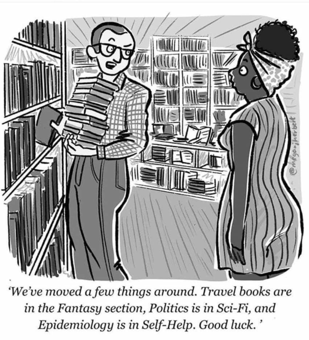 amusing encapsulation of our times: