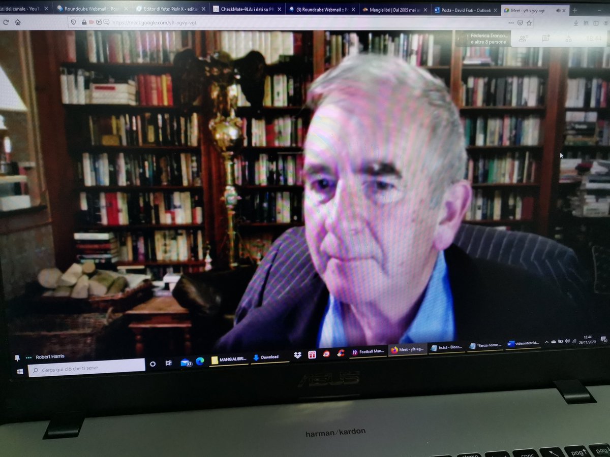 Interviewing <a href="/RobertHarris57/">Robert Harris</a> #books #worldwar2 <a href="/Mangialibri/">Mangialibri</a>