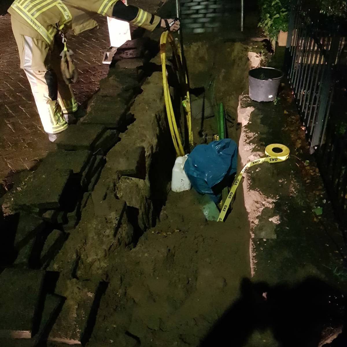 Melding brandweer Sparrenlaan Doorn