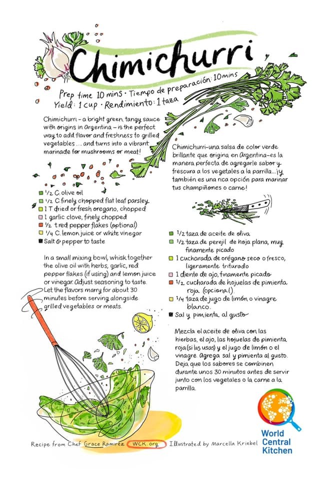 somegoodnews's tweet photo. Happy Thanksgiving! The #SGNCommunity provides food for families via your donations from #SGNMerch to @WCKitchen. WCK has delivered close to 500k boxes so far! WCK created these cooking tips &amp; recipes to bring extra joy to your table🍽️ Chef: @chef_grace Artist: @marcellakriebel https://t.co/SWo75wjRyM