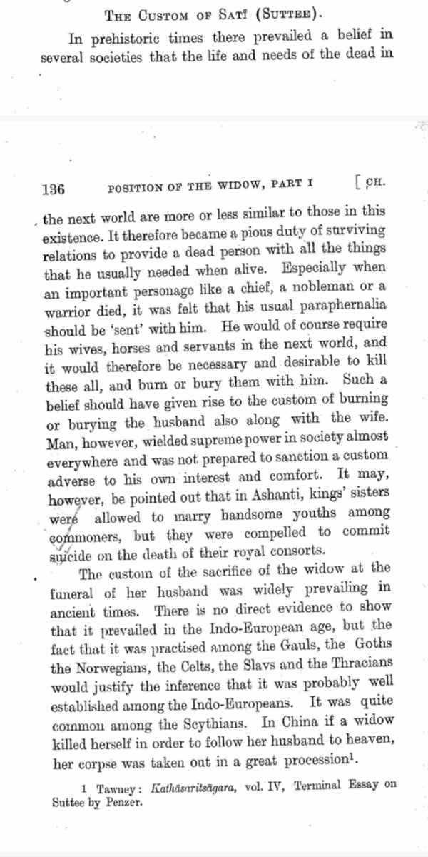 Now we come on to the most controversial part of the ancient Indian practices : Sati. To begin with, there's no indication that Sati was a practice in ancient India and there's a fraudulent translation to propagate the myth.
