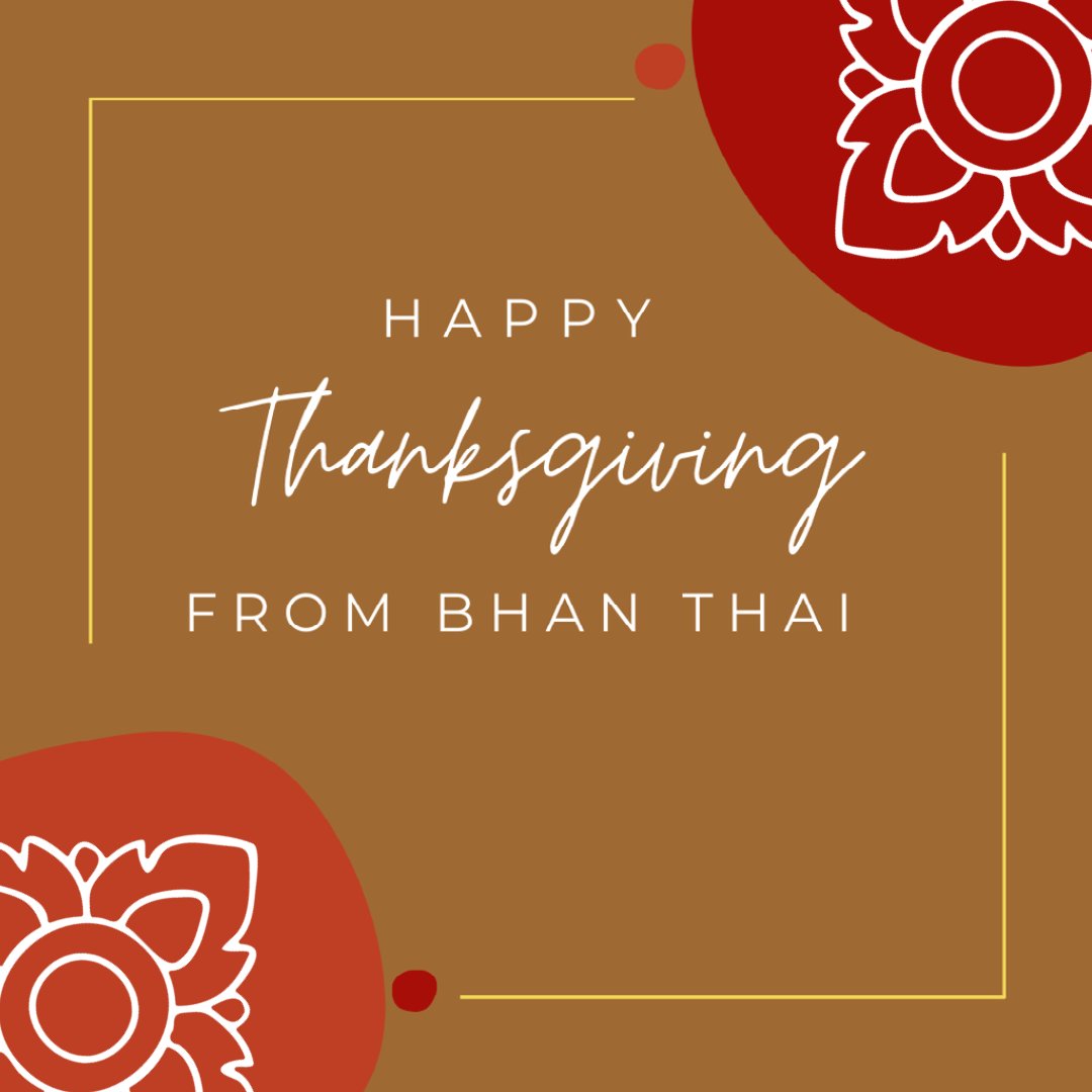 #HappyThanksgiving! Please be safe and enjoy this time with your family and friends. We're closed today, but we'll see you tomorrow for dinner.