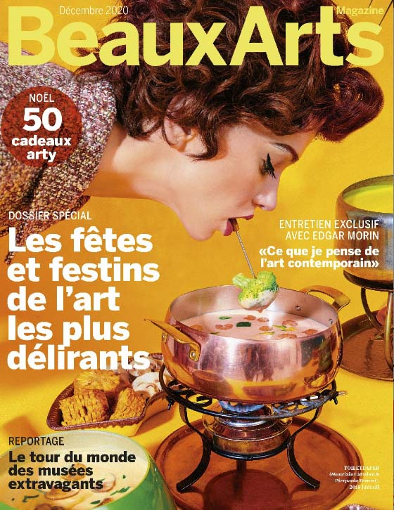 🎨 Le #BAM438 est en kiosque et sur bit.ly/BAM438 ! En couverture : Les plus beaux festins de l’art ! 🎄🍗🍾