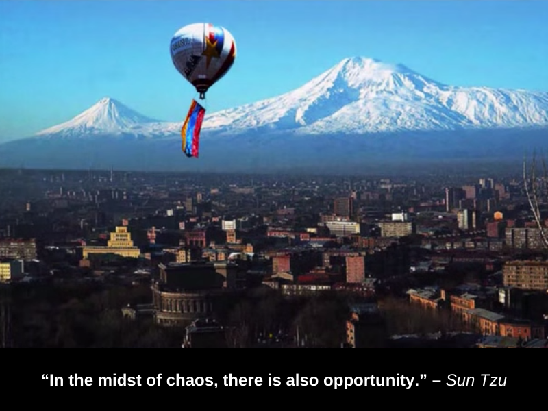 ArmenianPulse's tweet photo. From chaos to an organized masterplan...
Together into a strong bidirectional relationship.

Patriotism is the Backbone,
Networking is the Key,
Efficiency is the Target.

https://t.co/YBeEasZCsj

We are many,
We are strong,
But, it's time to be connected for a powerful Nation 🇦🇲 https://t.co/61D4zW2n34