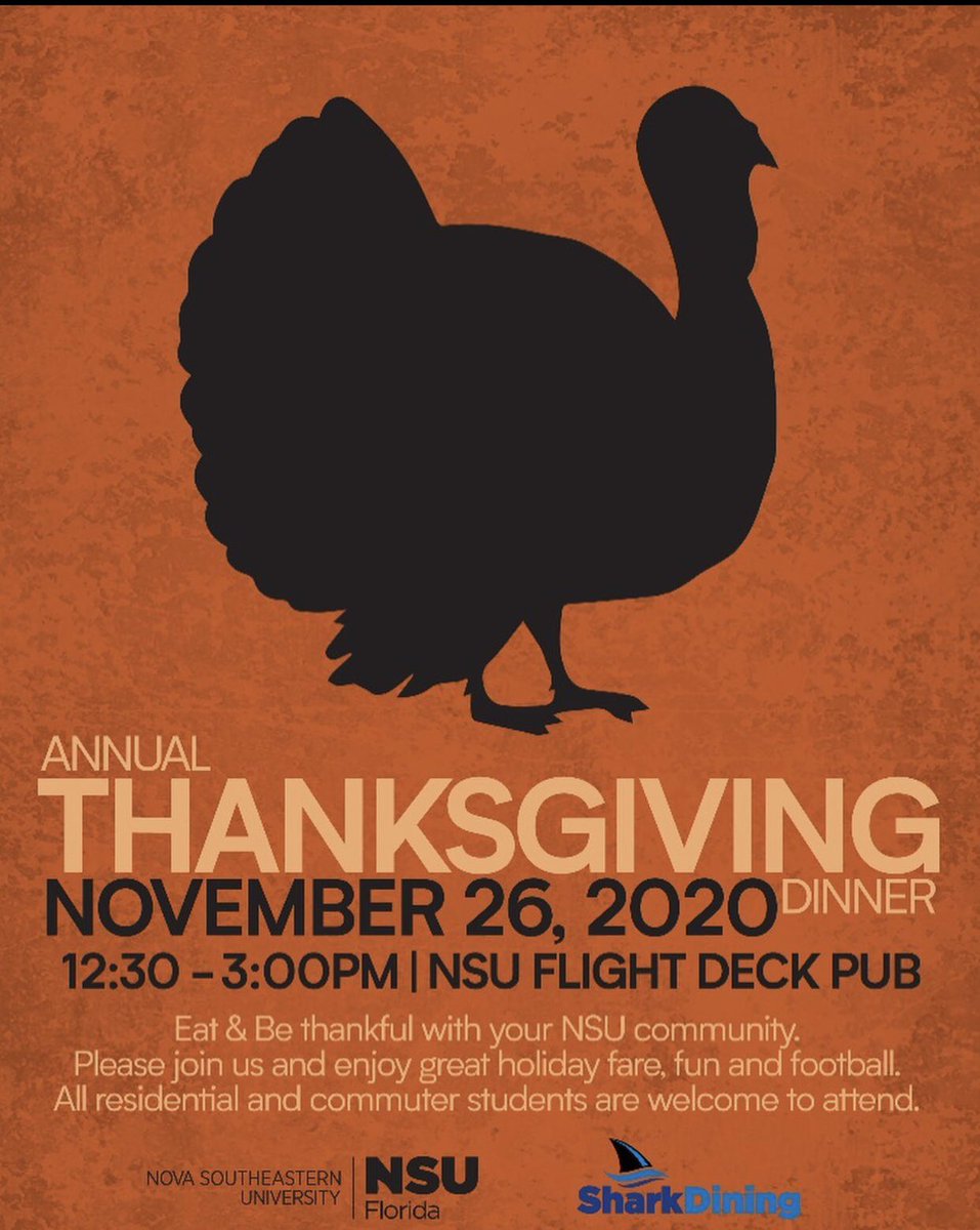 Happy Thanksgiving from the Office of Residential Life and Housing! Join us now for our annual Thanksgiving dinner!