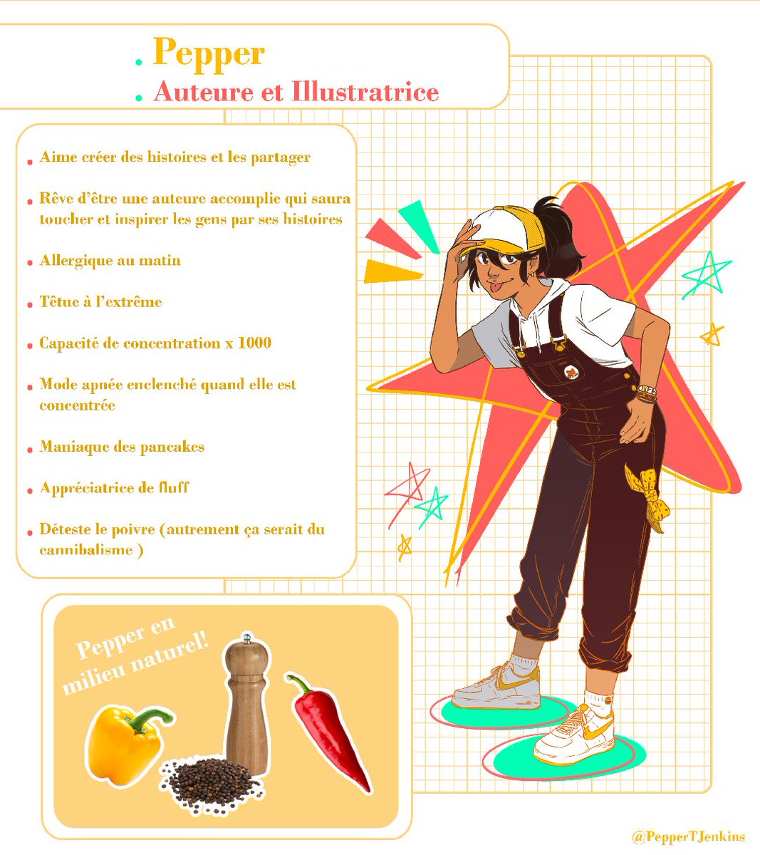 PepperTJenkins's tweet photo. 🇫🇷Je pense qu'il est plus que temps d'avoir une présentation officielle de mon équipe créative aka the P-Team!💪
Toutes nos aventures sont dispo ici: #PencilToPaperToPepper
Mais aussi dans un recueil exclusif disponible sur ma boutique en ligne:
➡️https://t.co/xC2y1vqdIE
⬇️1/3 https://t.co/MazbNVPKzK