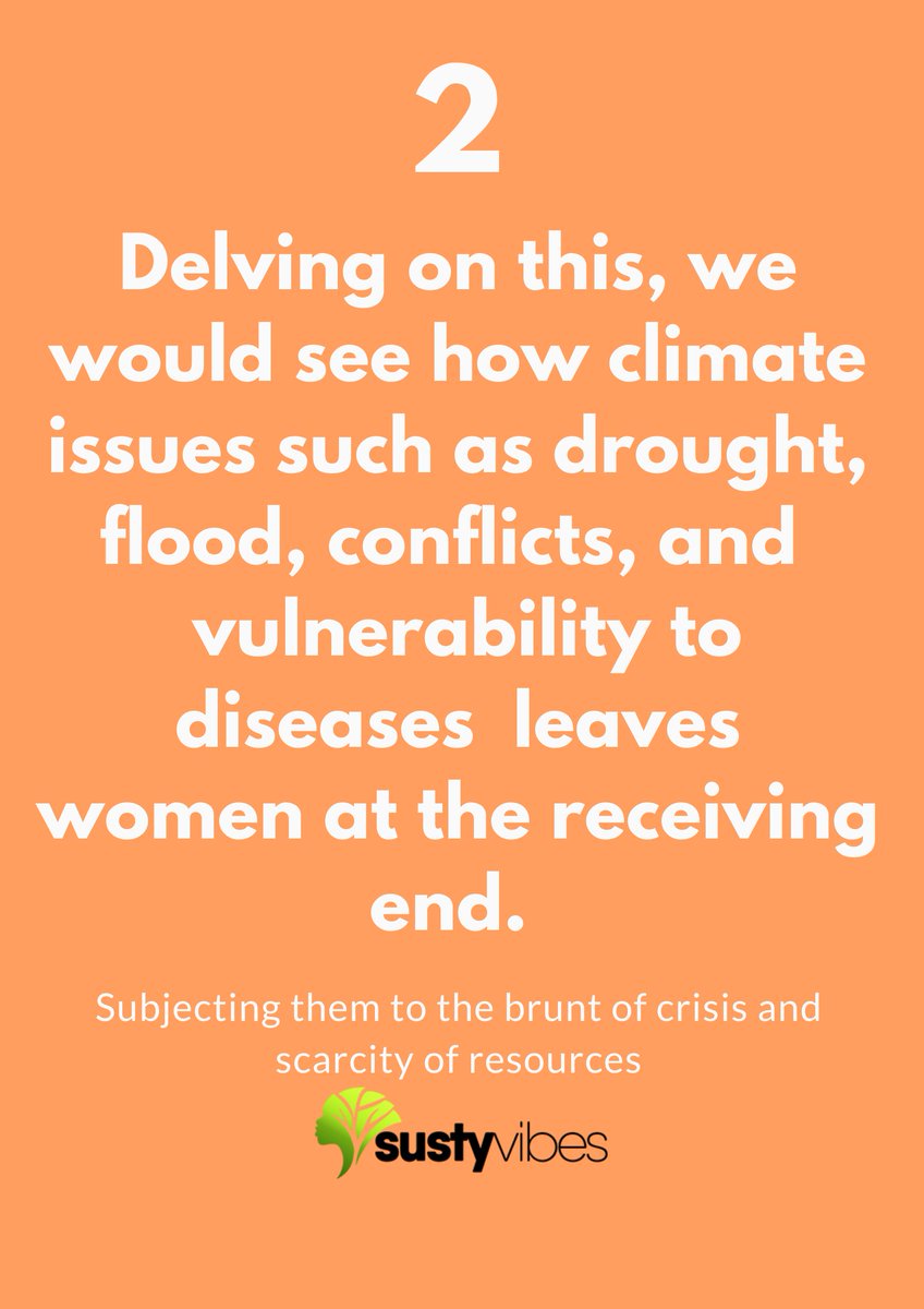 SustyVibes's tweet photo. Activism against gender based violence continues and we would like to talk about the violence women face as a result of climate crisis. 
#16Days #GenerationsTheLegacy #GenerationEquality #OrangeTheWorld https://t.co/BJsYI7hzmb