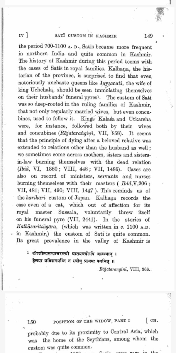 However it was limited to the northern part of the country and mainly Kashmiri royal families.