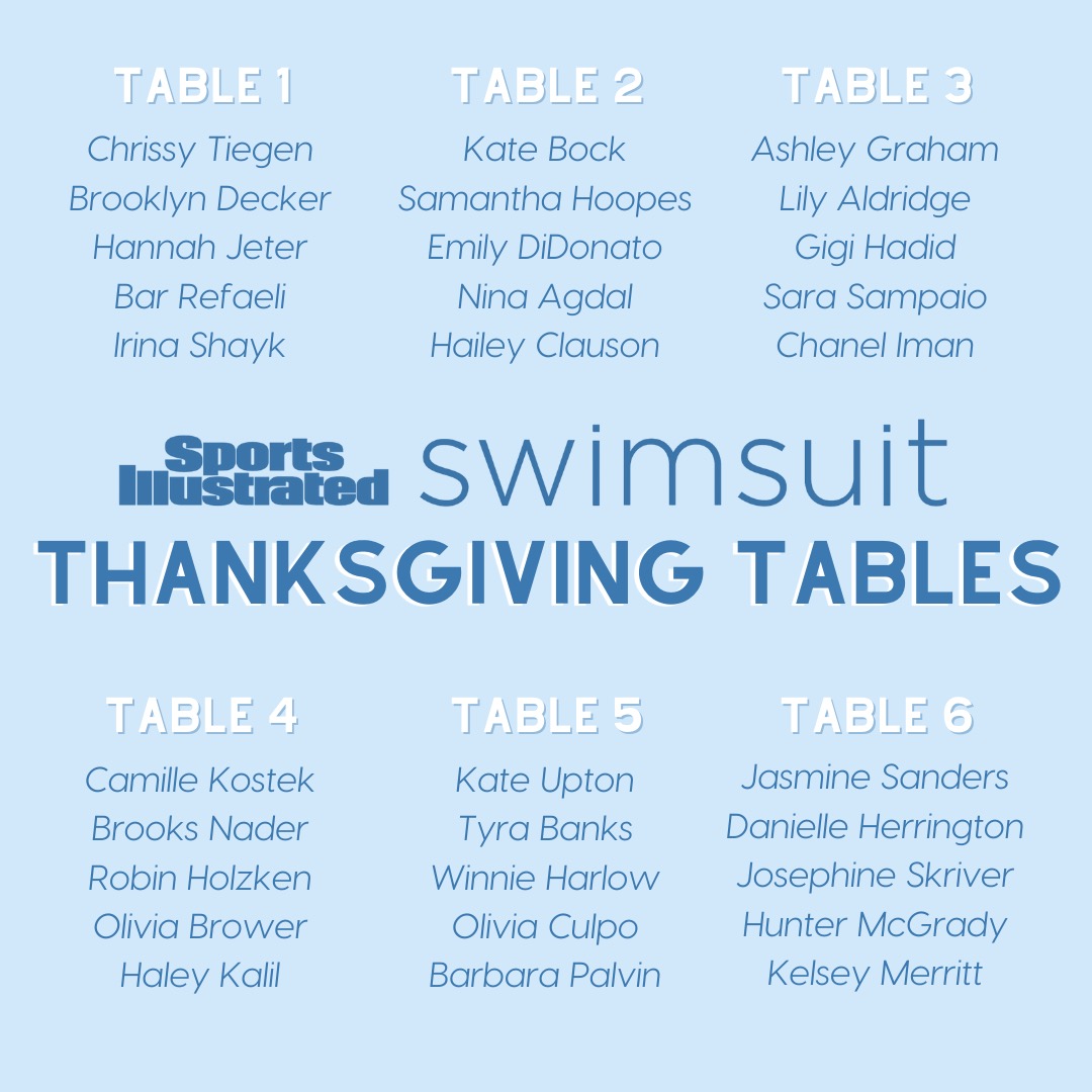 SI_Swimsuit's tweet photo. Where are you sitting? https://t.co/ktET6JMpTN