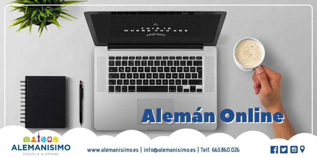 Nuevos grupos para las clases online de alemán en alemanísimo ¡apúntate! https://t.co/Tz5Scw13Pd