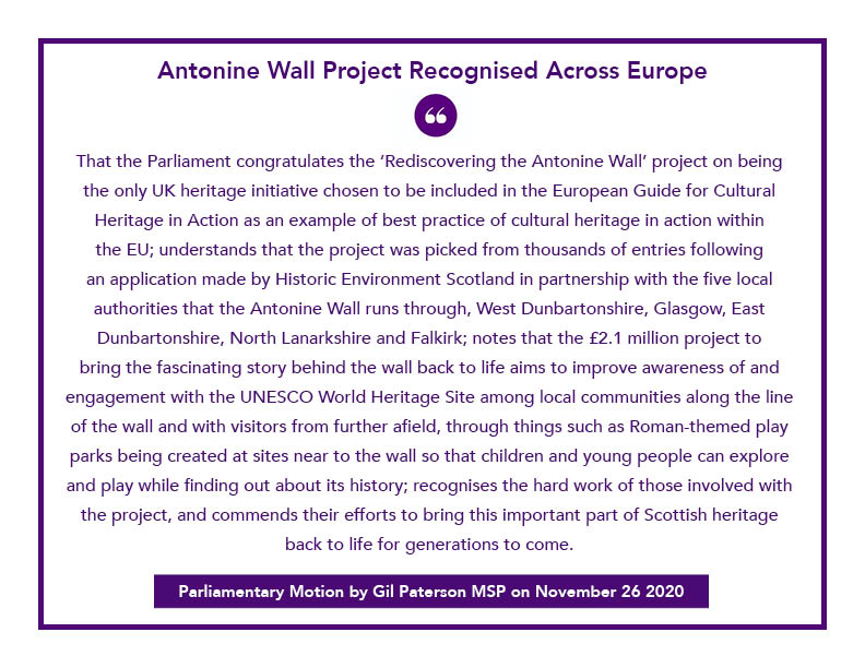 GilMPaterson's tweet image. Rediscovering the Antonine Wall, led by @WDCouncil fantastic project engaging communities in their local heritage, well done to all at West Dunbartonshire Council in raising awareness of the history and significance of the Antonine Wall.