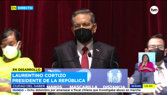 tvnnoticias's tweet photo. "Los acuerdos a los que lleguemos en este diálogo, serán sellados como el #PactoDelBicentenario #CerrandoBrecha", presidente @NitoCortizo. #NoticiasTVN https://t.co/r1cbGOpUlQ