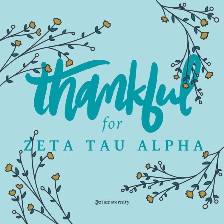 Happy Thanksgiving! We hope you know how thankful we are for each and every one of our sisters.