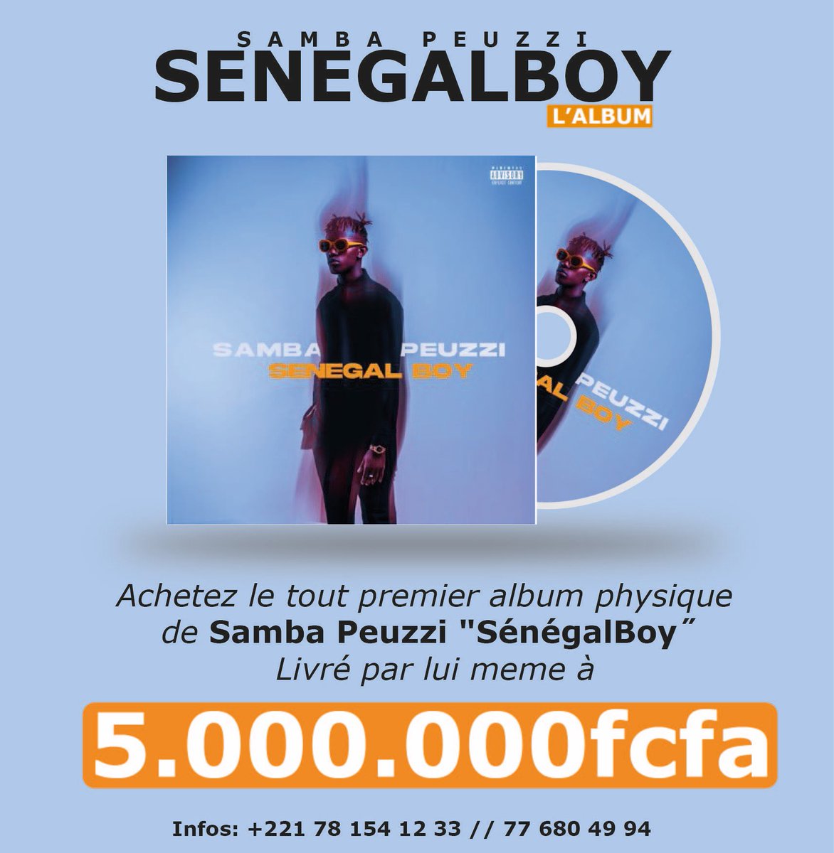Qui veut être le premier à écouter 🥳#Sénégalboyenexclusivité?
#venteéditionlimitée 
#snboy🇸🇳