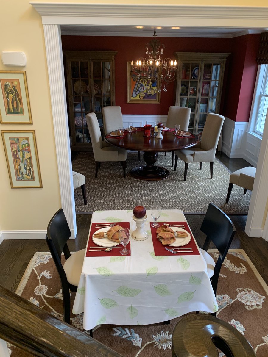 Safe thanksgiving, with distancing..... it’s a strange feeling wearing masks and having my in-laws sitting in the entryway. But, nothing in 2020 feels normal. So, why should this be any different