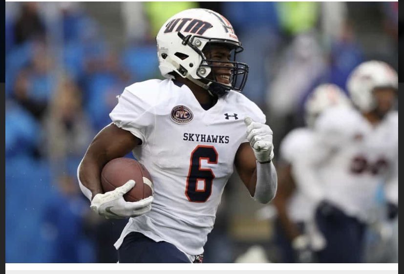 Tre_phillips3's tweet photo. Blessed to receive an offer from UTM @Dbowman85 @CoachJames44 @GiveMeNoHassell @CellPhoneTony @bowling_coach @YaBoyCoachJones @CoachJRiley https://t.co/7IfHXRK5Bm