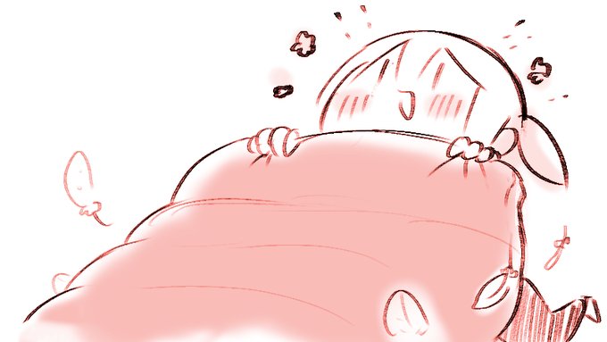 きょーからうもうぶとんだよ～💕
あったかいよーあったかすやすやだよー 