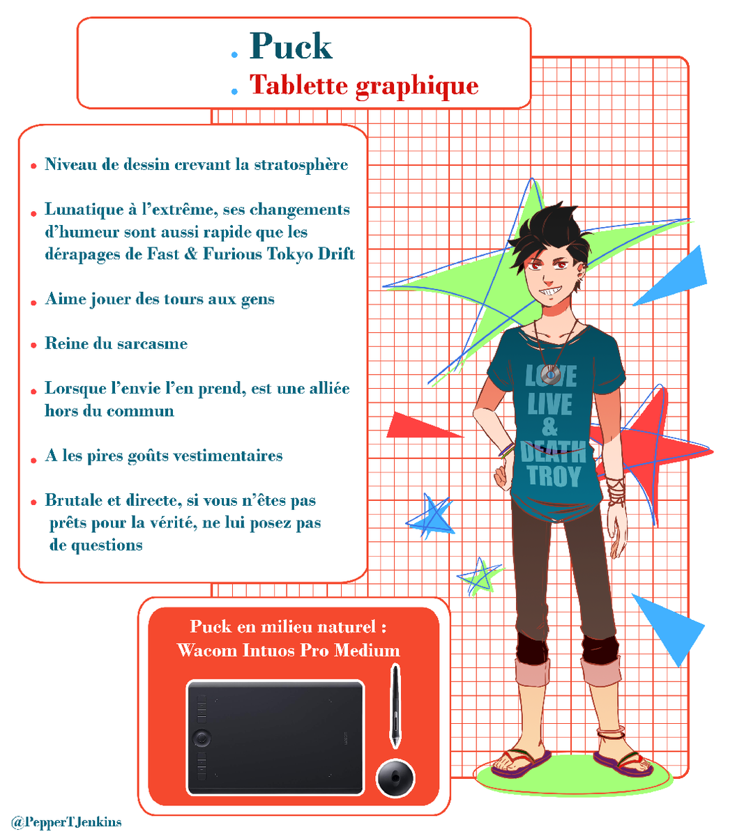 PepperTJenkins's tweet photo. 🇫🇷 Et enfin les deux dernières arrivées dans l'équipe : Pandora et Puck! Deux filles au tempérament incandescent qui apportent l'éclat et le swag à nos projets! ✨🌟💫
#PencilToPaperToPepper
3/3 https://t.co/ICzRPErXh2