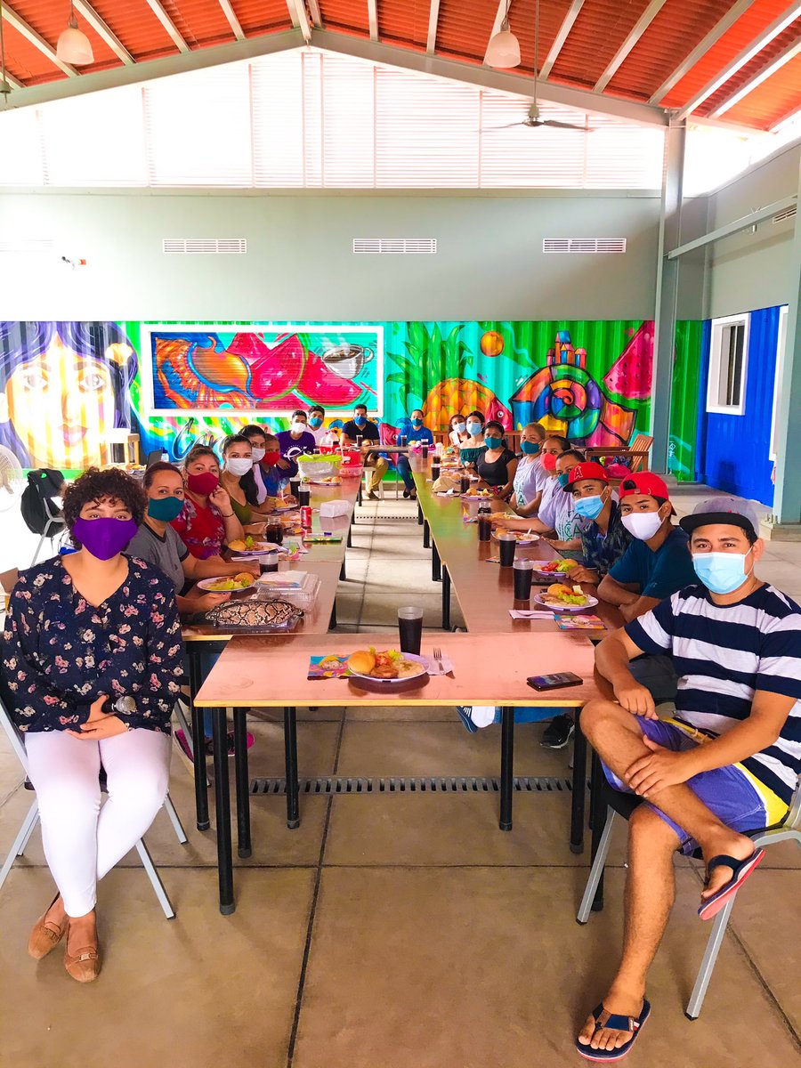NICAfund's tweet photo. Happy thanksgiving from the English students. https://t.co/GVcYyVcdLa