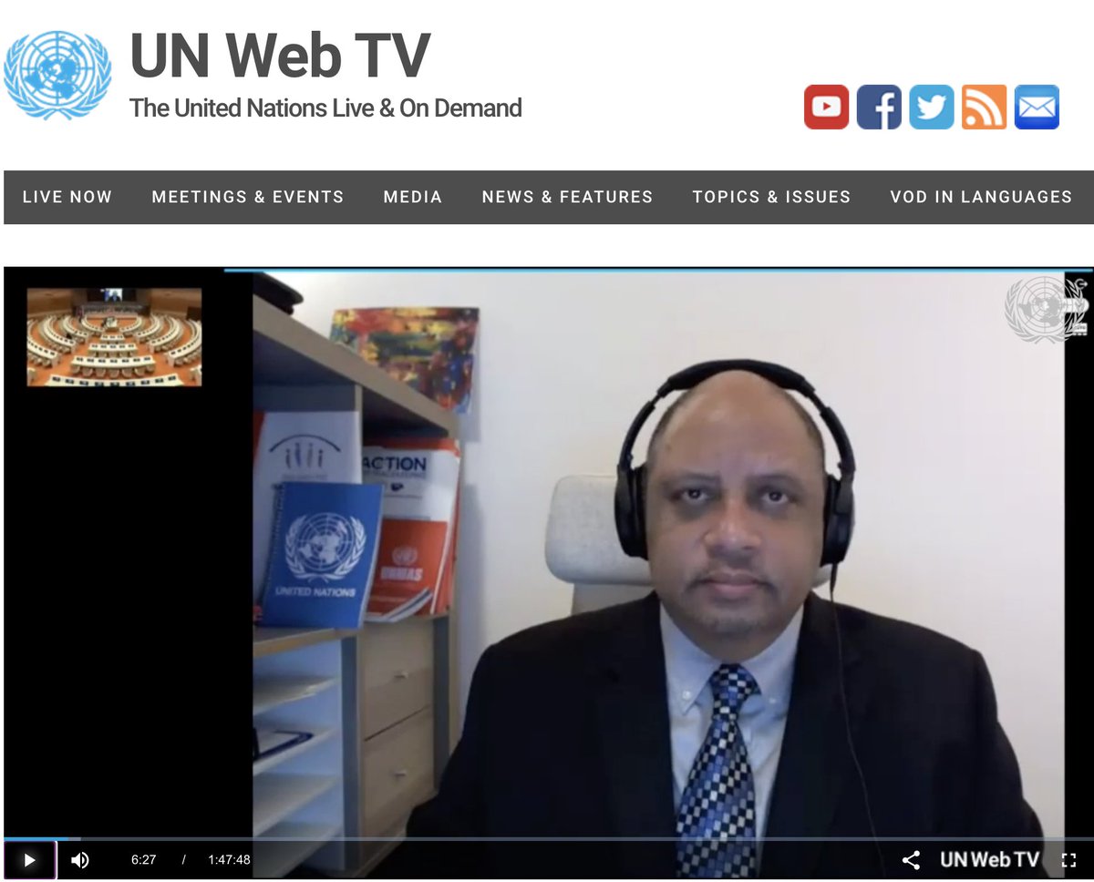 UNMAS's tweet image. At #CCM2RevCon @ISUCCM:

Cooperation and assistance are crucial, in view of general decrease in funding for mine action and effects of #COVID19 upon international funding.

The @UN supports national ownership &amp;amp; capacity development and creation of partnerships at all levels.