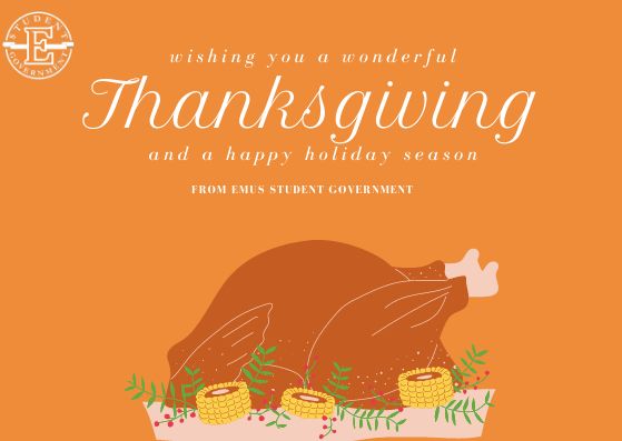 emusg's tweet photo. Have a HAPPY THANKSGIVING. We are grateful to be surrounded by your support. May you be blessed this holiday! 🦃🍁🌽 https://t.co/OZQVzoQz13