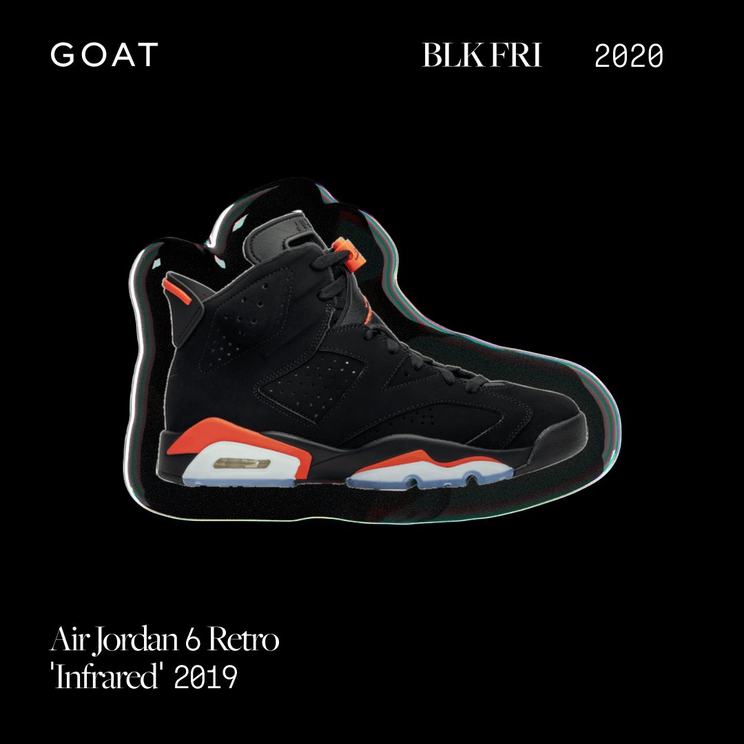 mrjohnson1982's tweet photo. Enter #GOATBlackFriday for a chance to win sneakers, credit and other exclusive prizes https://t.co/TWLWydk6ze https://t.co/n8p4fjKPRT
