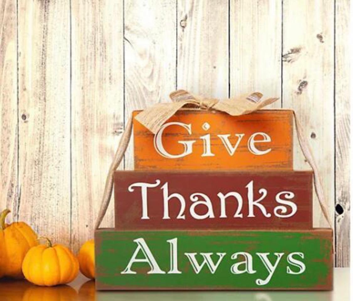 Wishing you and your family a wonderful, safe and Blessed Happy Thanksgiving! 🥧🍂🍁