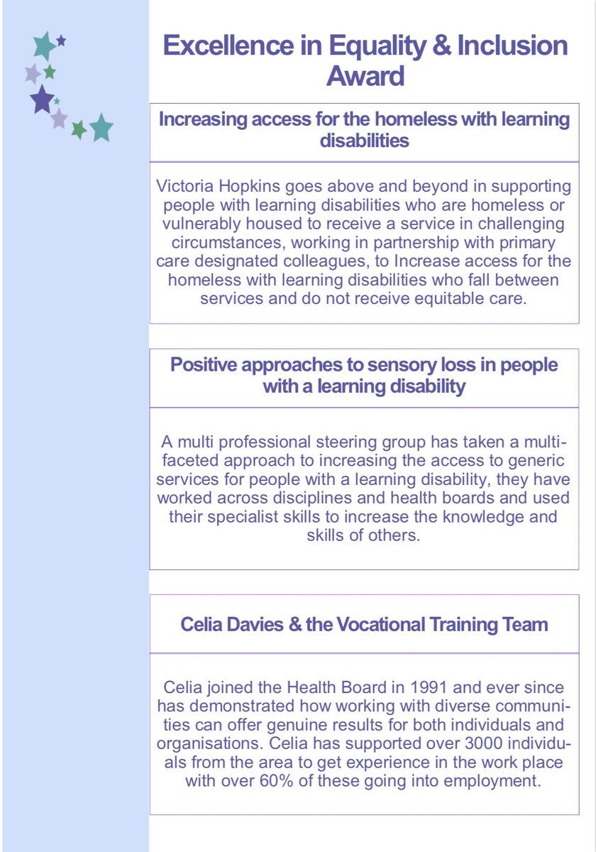 #LOVAwards2020 FINALIST 🌟 None of this would be possible without primary care; homeless &amp; vulnerably housed nurse Janet Keauffling 🦸🏼‍♀️ Nurse lead @ElizabethFair74 &amp; Nurse consultant <a href="/PaulaHopes1/">Paula Hopes 💙</a> <a href="/WeLDnurses/">WeLDNurses 💙</a> #righttoequitablecare #RNLD