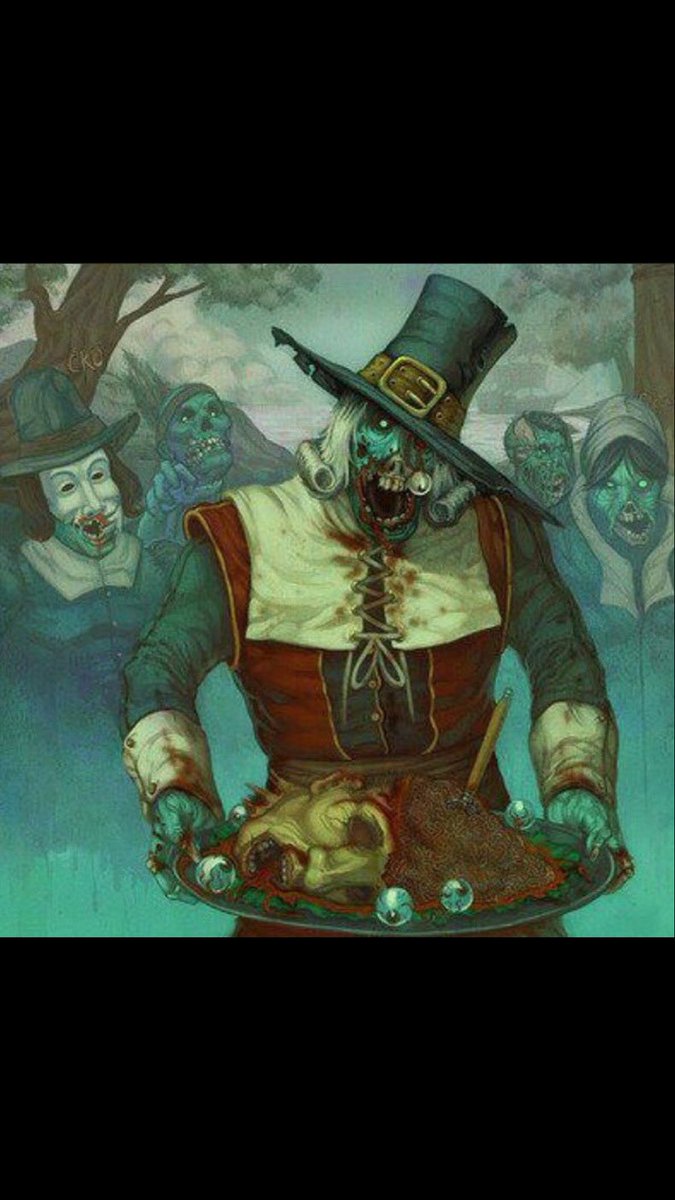 #HappyTurkeyDay to all my Twitter peeps !  #zombie #thanksgiving2020
