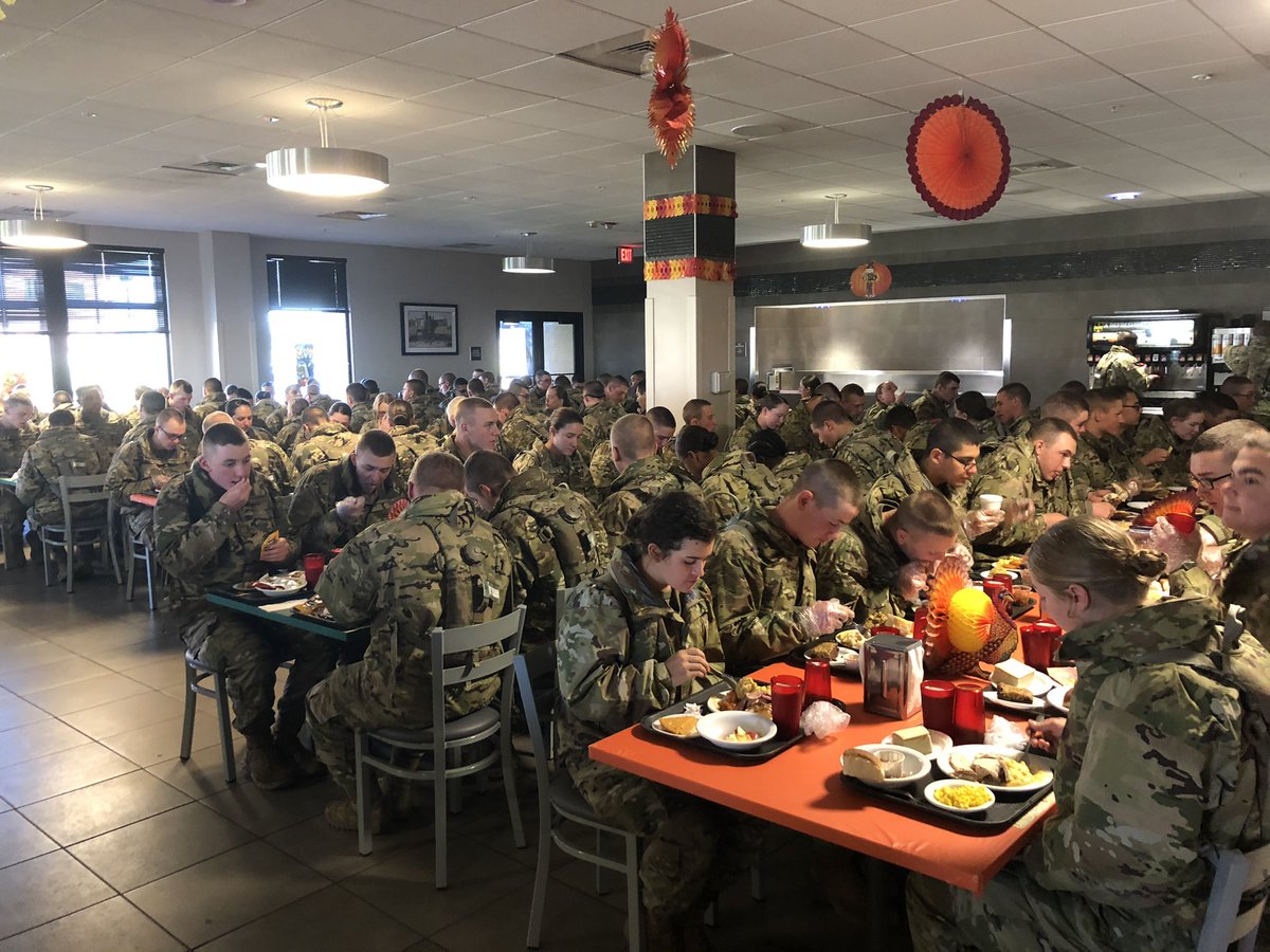 CdrAlpha795's tweet photo. The Avengers enjoying a little taste of home for Thanksgiving Day. #welcometotherock #sendme #forgetheregiment @G6_795th @6_dragoon @CMDTArmyMPs https://t.co/7FEx2LS1NL