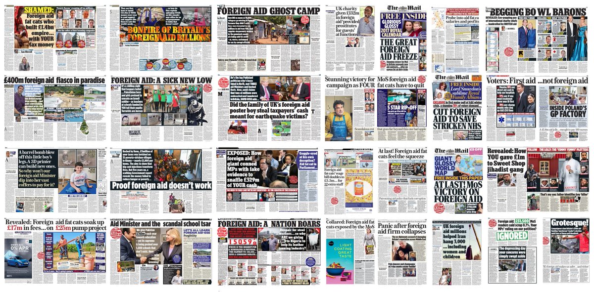 Their heroine  @pritipatel wanted to use aid as a bargaining chip to strike deals with developing nations. In some parts of the world they have a word for this sort of approach: baksheesh. And in some parts of the world baksheesh is regarded as bribery and corruption.(3/?)