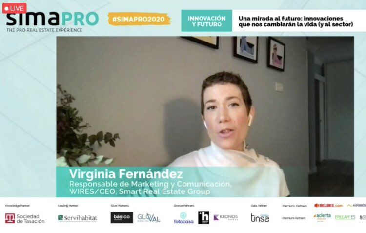 WIRES_Spain's tweet photo. @virginia_fdez @WIRES_Spain en la última mesa de #SIMAPRO2020 sobre las innovaciones que cambiarán el #inmobiliario
Junto a:
@DiegoBestard @Urbanitae @IsmaelKardoudi @fotocasa @CarlosPierretri @badi en #SIMAPRO2020
Bravo @virginia_fdez !!!👏👏👏👍 https://t.co/jkawtwqj4q