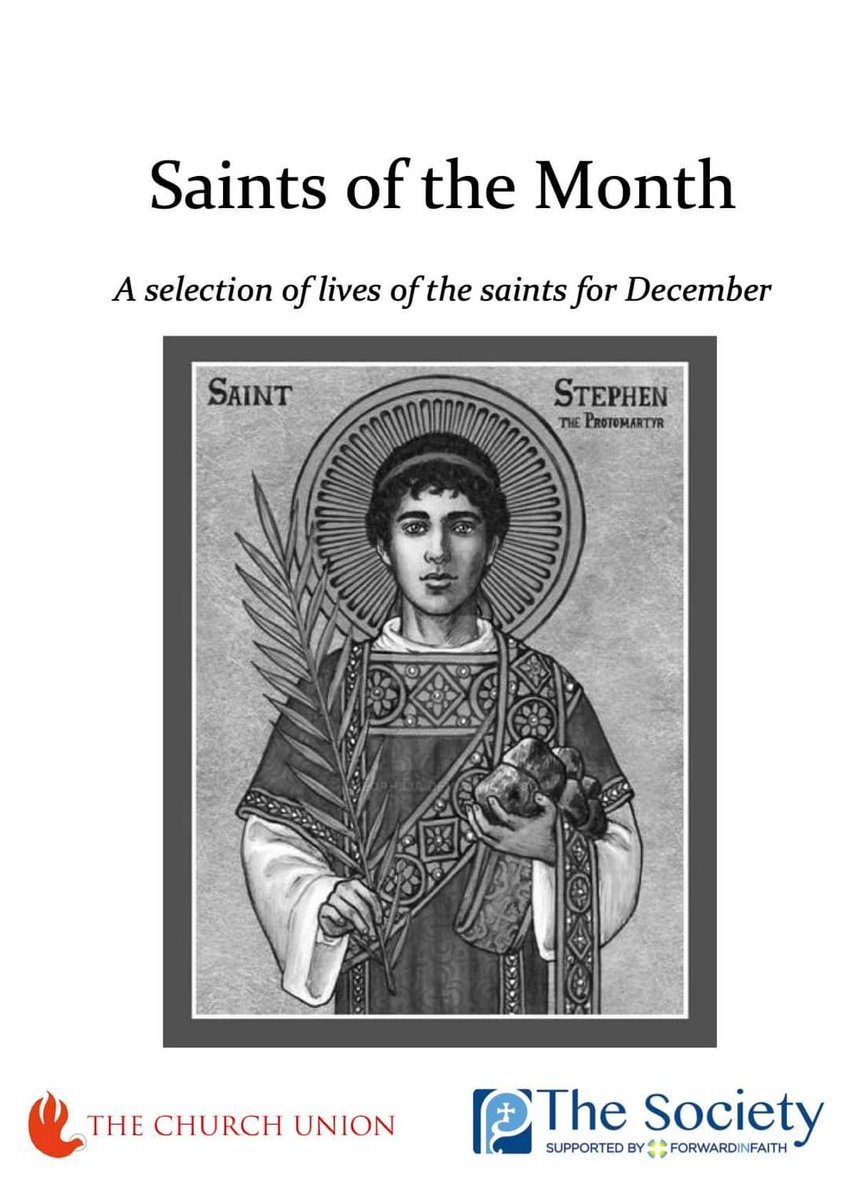 TheChurchUnion1's tweet image. As December approaches it is time for the next edition of Saints of the Month published between The Church Union and #TheSociety which is supported by Forward in Faith. You can download your copy here: churchunion.co.uk/uploads/Saints…