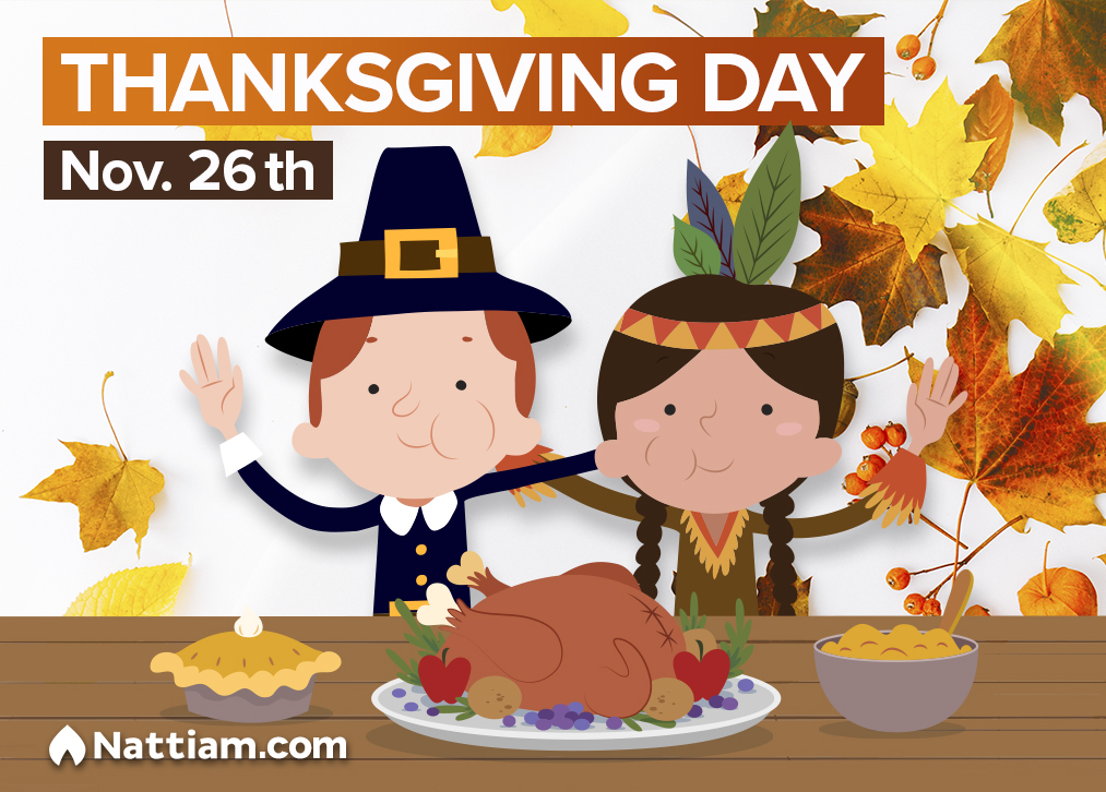Today is an important day, where to give thanks for everything we have and for the union, and to celebrate it safely and as a family.

Happy Thanksgiving Day!

#safely #family #thanksgivingday #happy #US #Nattiam