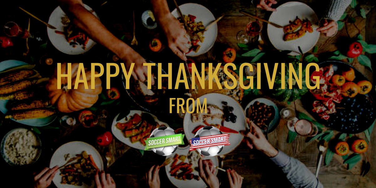 SoccerSmartUSA's tweet photo. Happy Thanksgiving from everyone here at Soccer Smart USA.

We hope all of our American players and followers are able to spend your day surrounded by those most important to you, wherever you are 🇺🇸

#HappyThanksgiving https://t.co/uoetOm1S9d