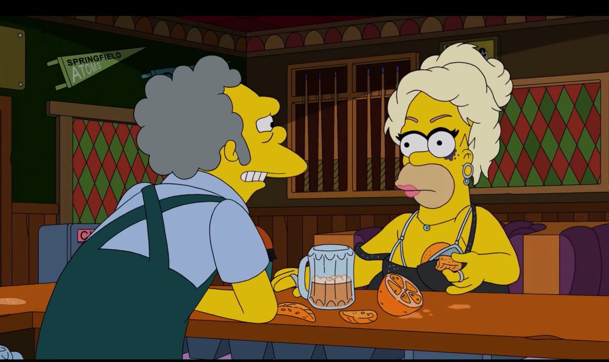 CamrenForeve7's tweet photo. ¿Ustedes ya habían visto a Homero Simpson en Drag? https://t.co/ivTapDEhPV