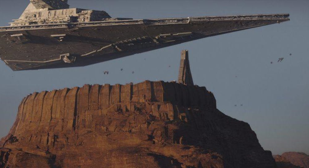 DiscussingFilm's tweet photo. Greig Fraser’s cinematography in ROGUE ONE is perfection. https://t.co/6q79jscTrg