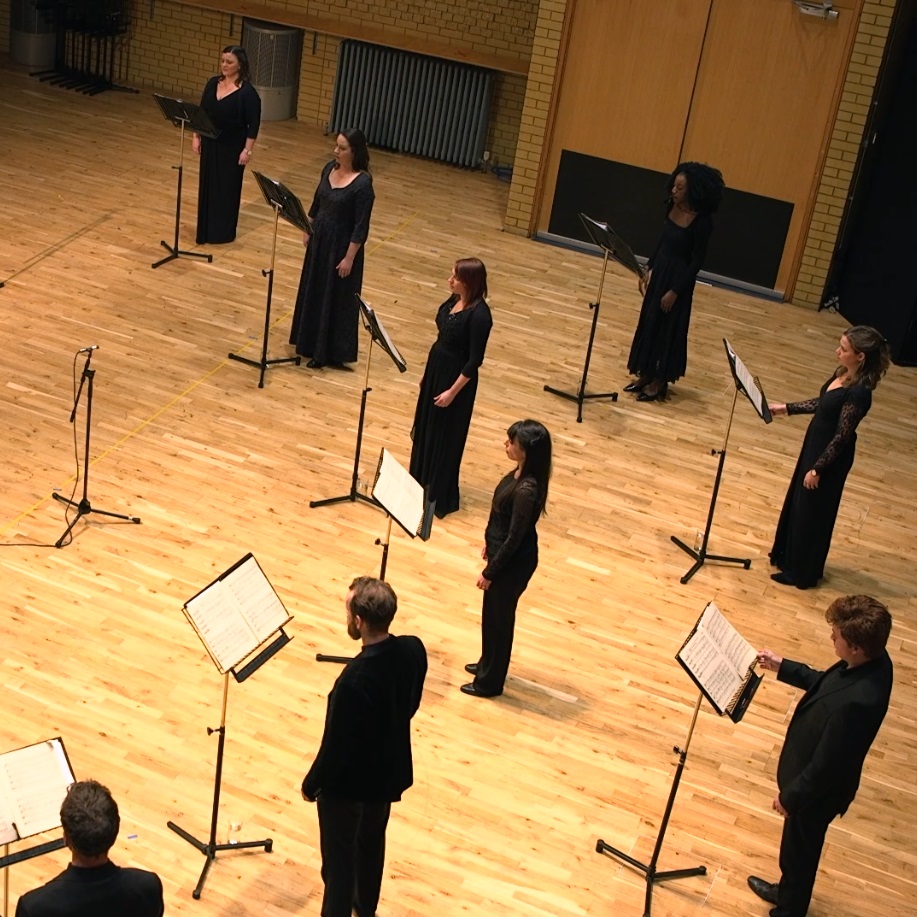 excathedrachoir's tweet photo. We had a wonderful day yesterday recording "Ex Cathedra: Our First Love" ready for you to watch on Sunday 4pm via @idagio_official. 

Make sure you have a ticket for €10 and re-watch as many times as you like until 13 Dec: https://t.co/5DdulAimnZ https://t.co/L7N7zI6dka