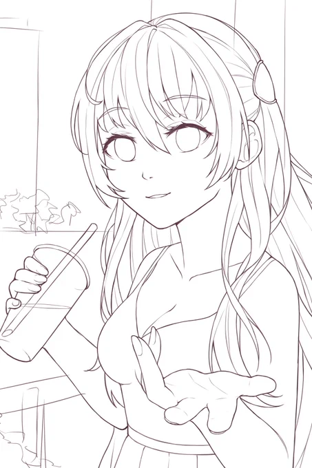 WIP for Tonikawa! Happy turkey day 🦃 #Tonikawa #artist #art #anime #manga #otaku #animeart #animegirl #cosplay #kawaii #fanart #drawing #animememes #memes #cute #japan #digitalart #weeb #cosplayer #animegirls #bhfyp 