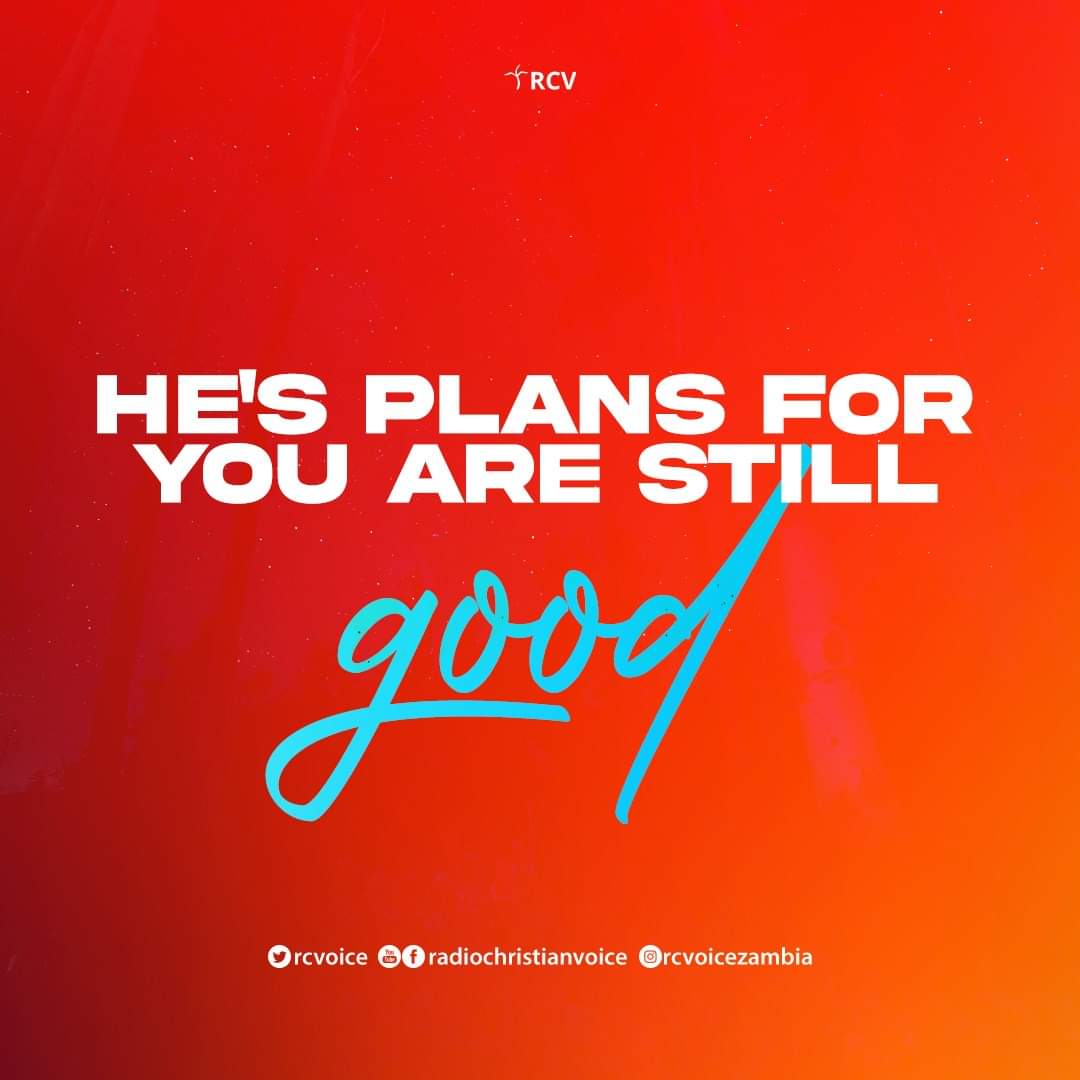 rcvzambia's tweet photo. You have had your share of losses this year, you might even think its the worst year for you. Guess what? God has already seen 2020, he still has good plans for you. May your wins and victories be more than what you have lost in Jesus name, Amen!
#RCV #AllAboutRealLife https://t.co/p8GbJYJdUK