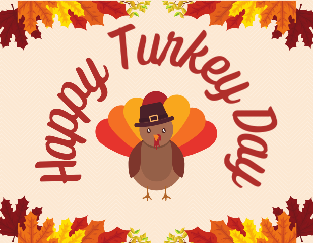 Hey, Hey, it's Turkey Day! Have a #HappyThanksgiving and save room for pie!