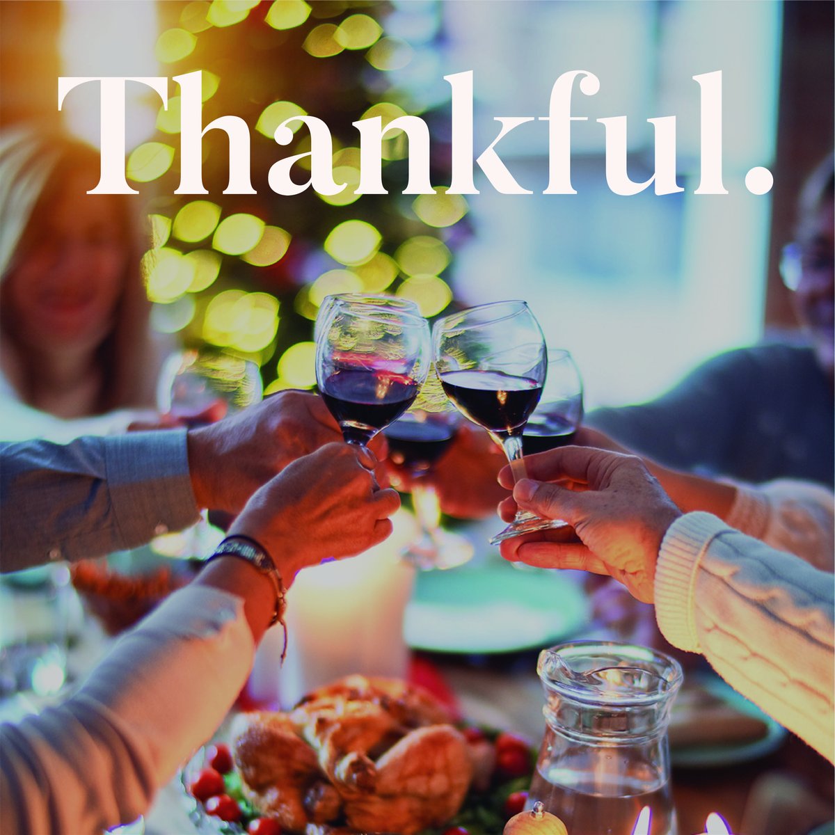 Today, our family wishes yours a Thanksgiving full of gratitude, togetherness and lots of turkey! Happy #Thanksgiving 🦃